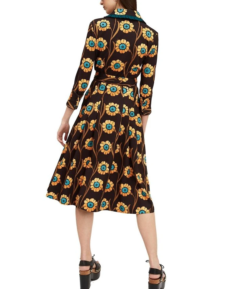 La Comasca Shirt Dress Daisychain Black