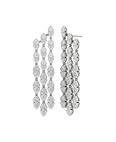 Vrai Trillion Cascade Earrings