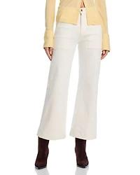 Clifford Cropped Ankle Jeans White