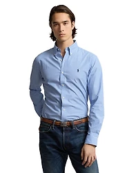 Cotton Poplin Classic Fit Button Down Shirt