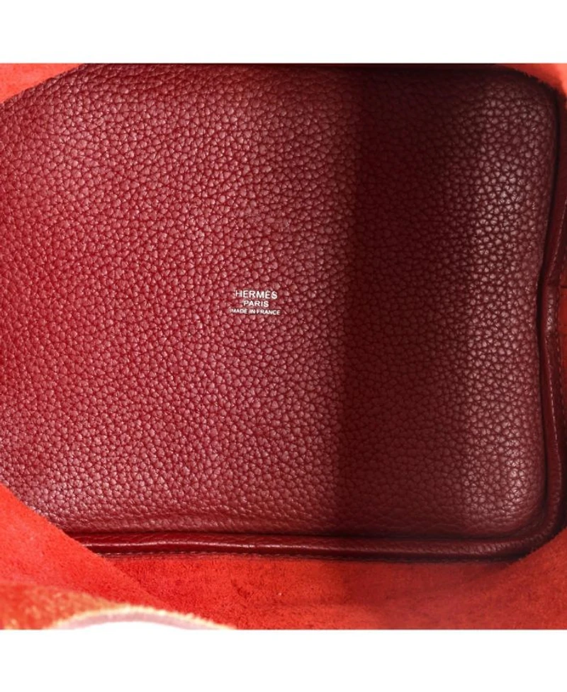 MM Bicolor Picotin Lock Bag Clemence with Swift