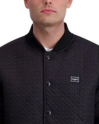 Quilted Bomber Jacket