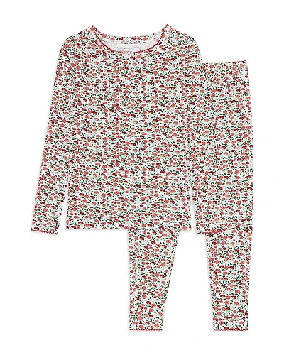 Minnow Girls' Rosebud Pima Pajama Set - Little Kid, Big Kid