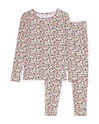Minnow Girls' Rosebud Pima Pajama Set - Little Kid, Big Kid