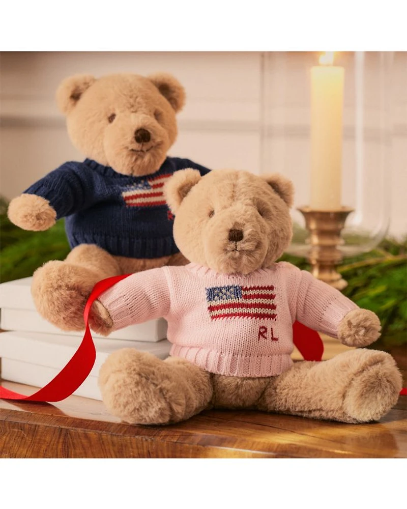 Flag-Sweater Polo Bear