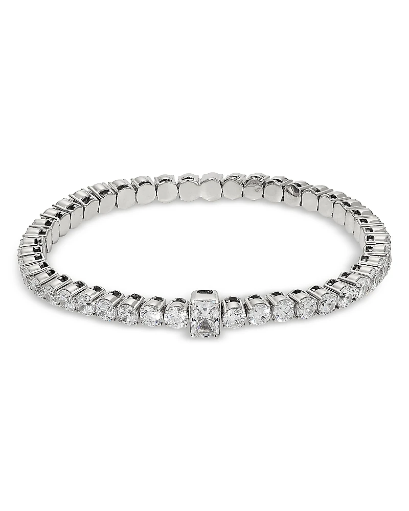 Nadri Dazzle Cubic Zirconia Stretch Bracelet