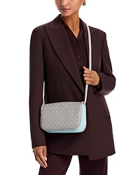 Intrecciato Leather Shoulder Bag