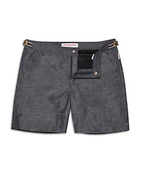 Bulldog Linen Tape 6" Swim Trunks