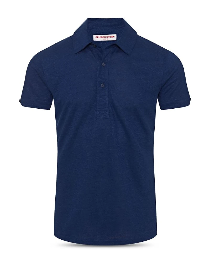 Sebastian Tailored Linen Polo Shirt