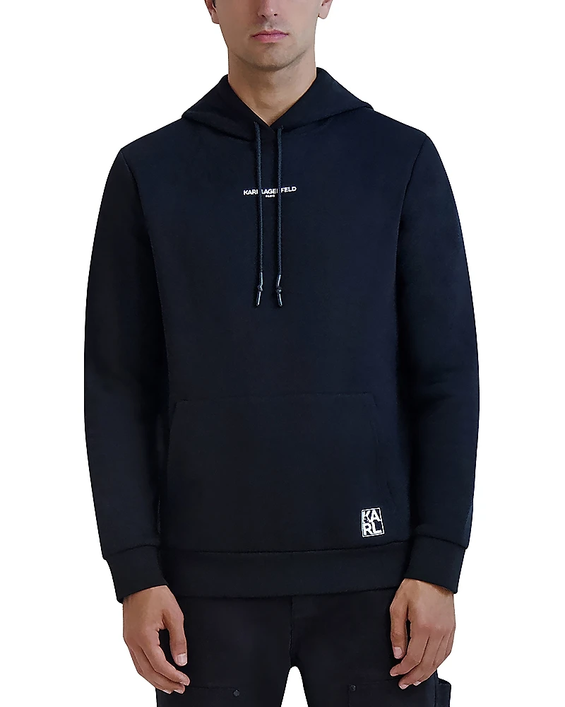 Karl Lagerfeld Paris Slim Fit Logo Hoodie