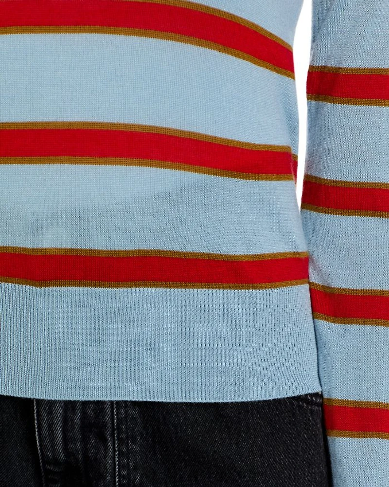 The Memphis Long Sleeve Polo Sweater
