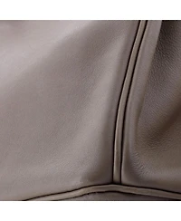 Birkin 25 Handbag Grey Swift with Palladium Hardware
