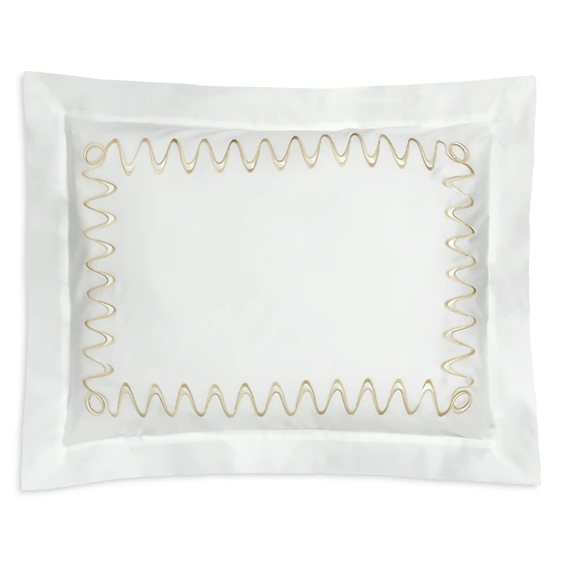 Dea Palm Beach Pelago Embroidery Standard Sham