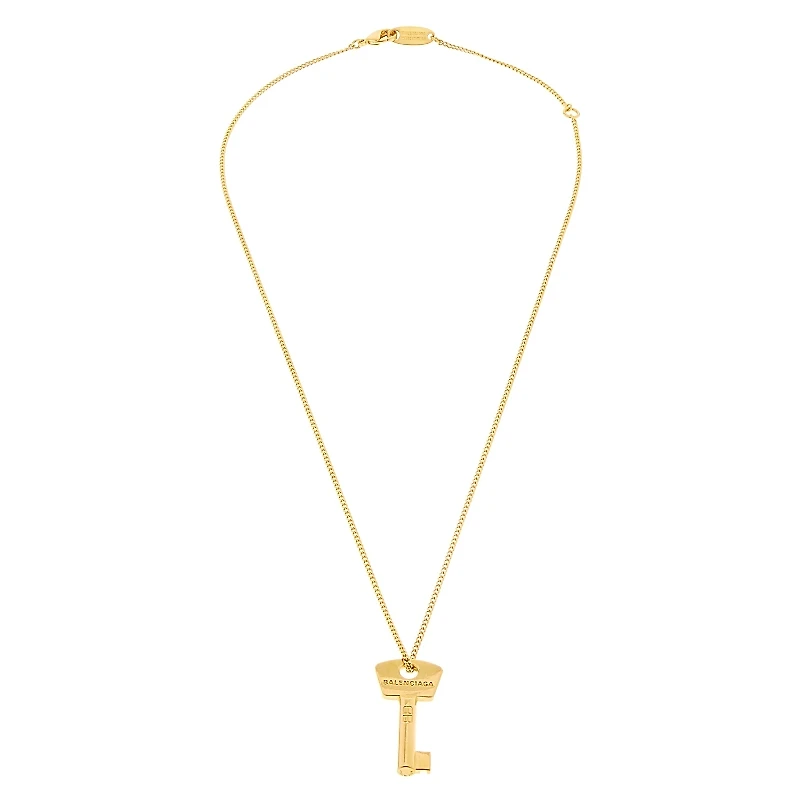 Balenciaga Amour Key Necklace