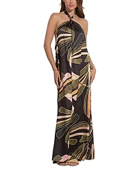 Elan Halter Maxi Dress