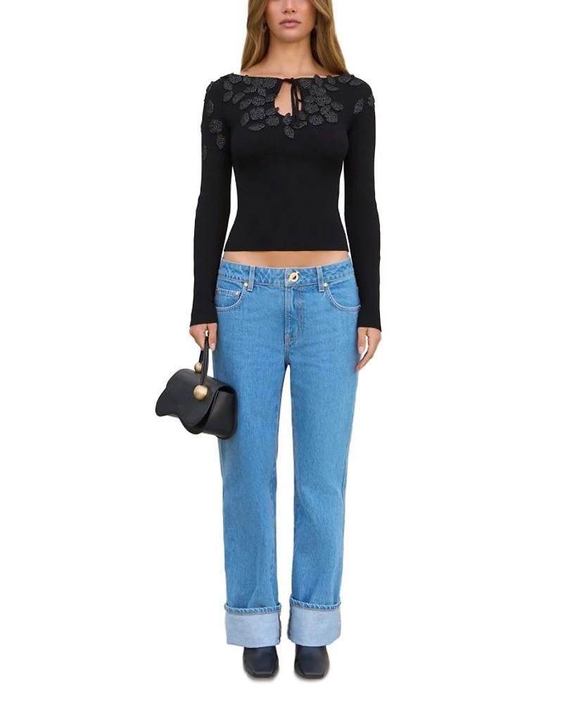 Livie Embroidered Top