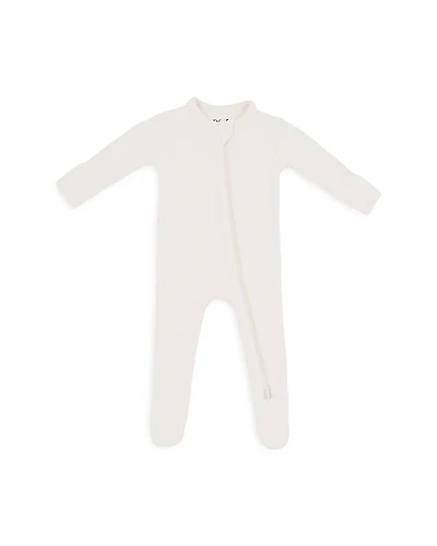Kyte Baby Unisex Zip Up Ribbed Footie