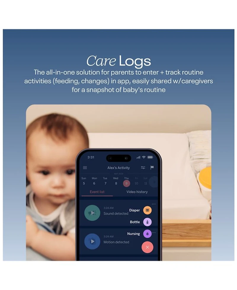 Pro Smart Baby Monitor & Flex Stand