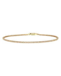 Adina Reyter 14K Yellow Gold Lightweight Diamond Tennis Bracelet, 0.95 tcw