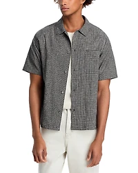 Frame Men's Textured Short Sleeve Shirt