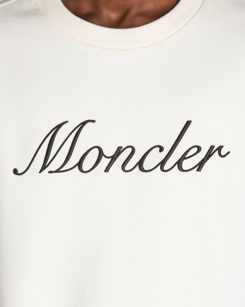 Cotton Embroidered Logo Sweatshirt