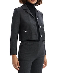 Boxy Cropped Jacket