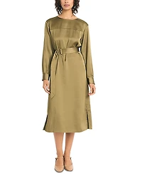 Luxely Belted Midi Dress