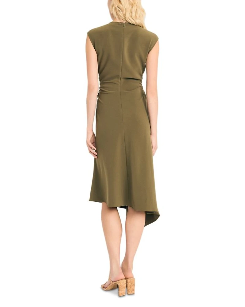 Asymmetrical Midi Dress