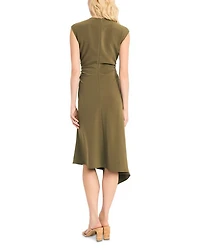 Asymmetrical Midi Dress