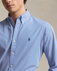 Cotton Poplin Classic Fit Button Down Shirt