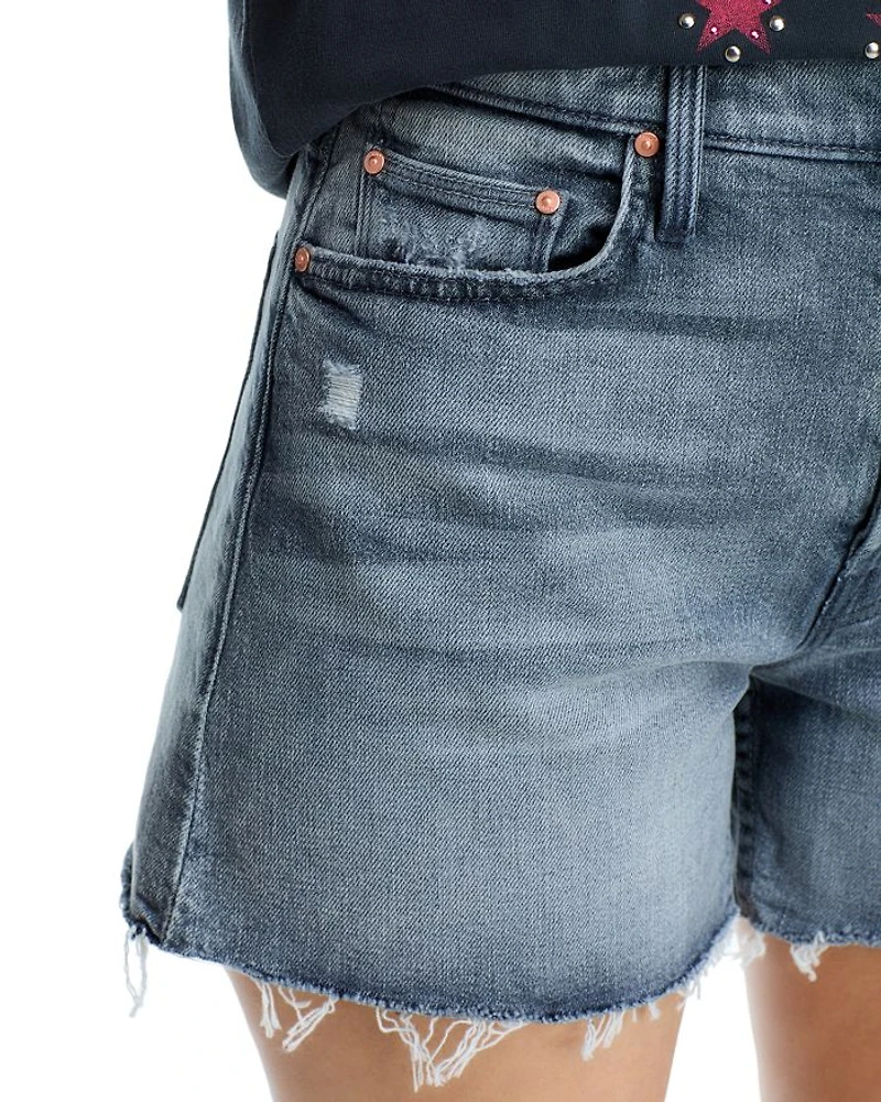 Skipper High Rise Denim Shorts Lets Ride