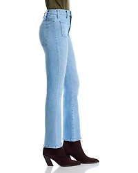 Hustler Patch Pocket High Rise Ankle Jeans Tune Out