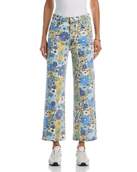 The Rambler High Rise Ankle Straight Jeans Dirtbike