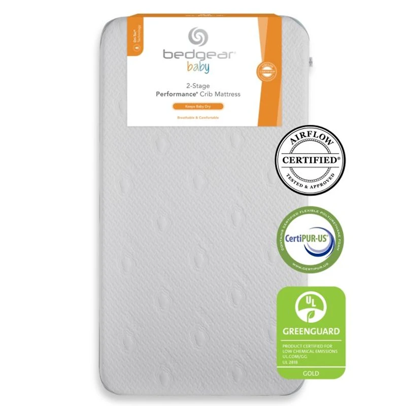 Baby Dri-Tec Performance Crib and Toddler Mattress