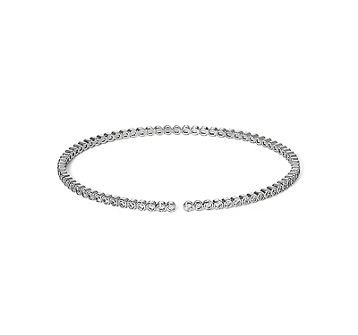 Nadri Dazzle Cubic Zirconia Structured Chocker Necklace