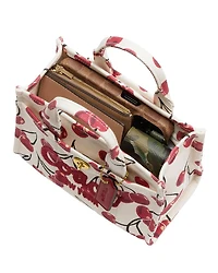 Cargo Tote Bag 20 with Cherry Print