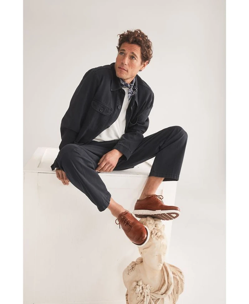Men's ZERØGRAND Remastered Lace Up Wingtip Oxford Dress Shoes