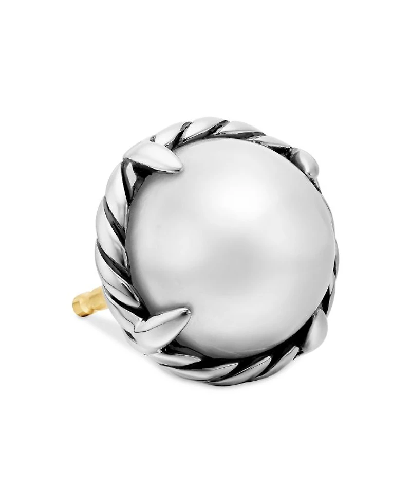 Châtelaine Earrings with Cultured Freshwater Pearls