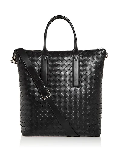 Intrecciato Leather Tote