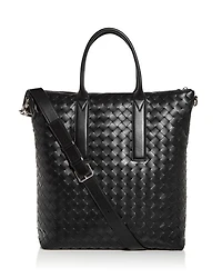 Intrecciato Leather Tote