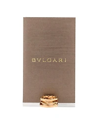 B.Zero1 Design Legend Zaha Hadid Three Band Ring 18K Rose Gold