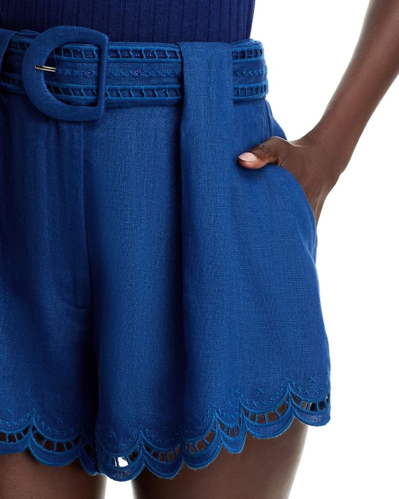 Richelieu Linen Running Shorts