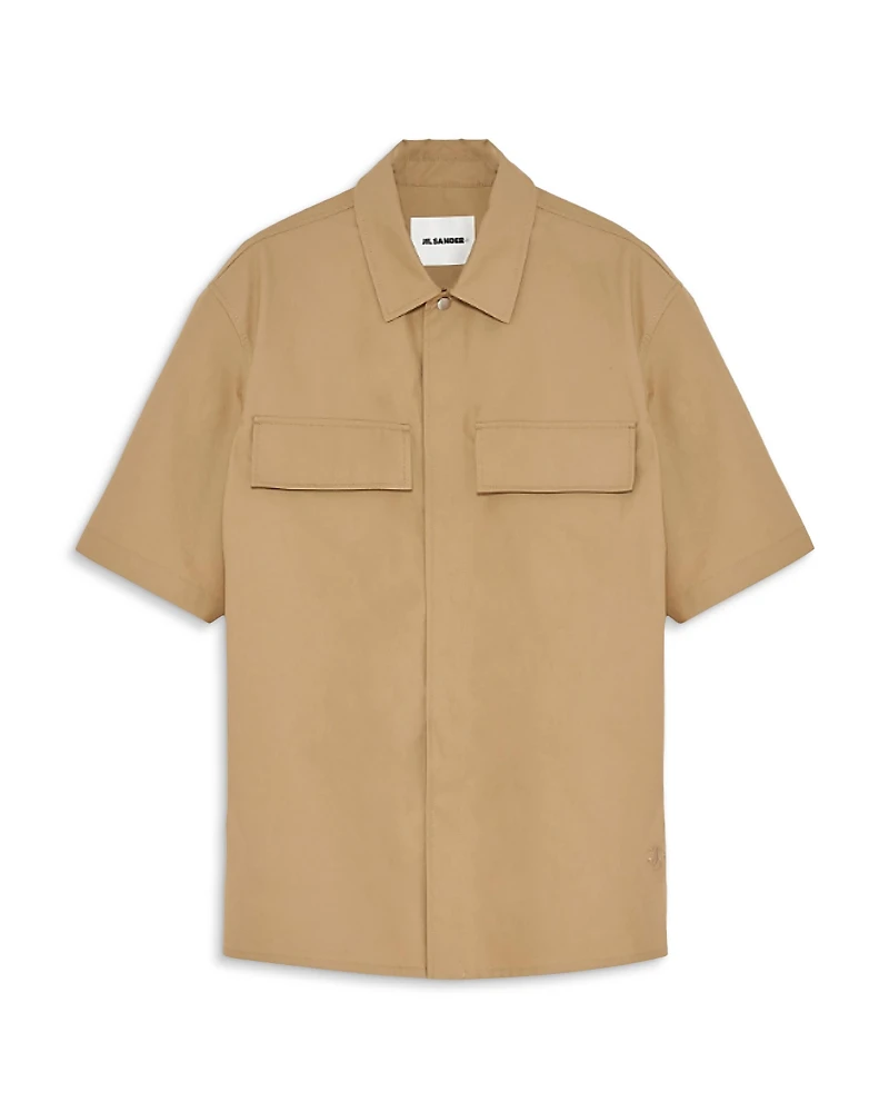 Jil Sander Short Sleeve Button Front Shirt