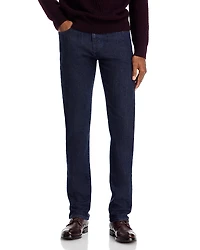 Canali Stretch Regular Fit Jeans
