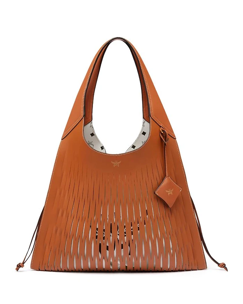 Aren XL Leather Shopper Tote