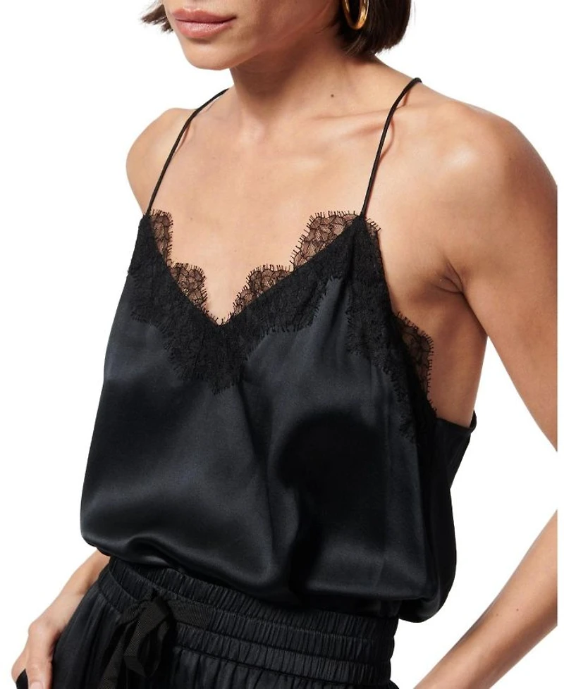 Racer Charmeuse Camisole