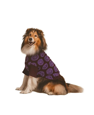 Shaya Pets Smiley Face Pet Sweater
