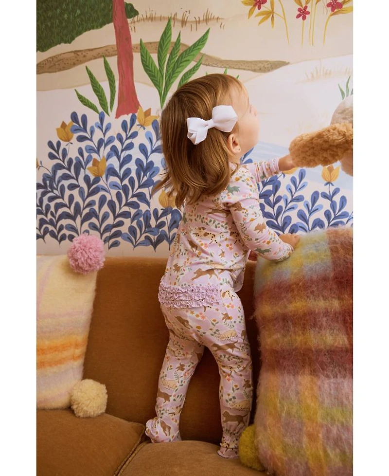 Girls' Best Fur End Footie - Baby