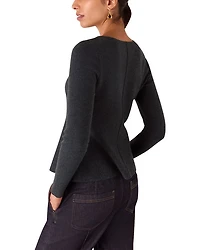 Peplum Knit Top
