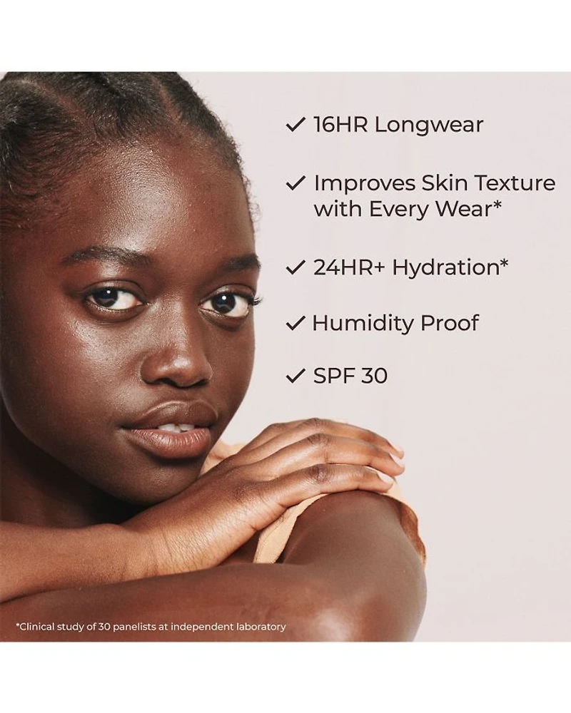 Long-Wear Tinted Moisturizer Natural Dewy SPF 30 with Hyaluronic Acid